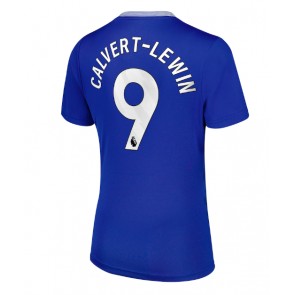 Everton Dominic Calvert-Lewin #9 Replika Hjemmebanetrøje Dame 2024-25 Kortærmet
